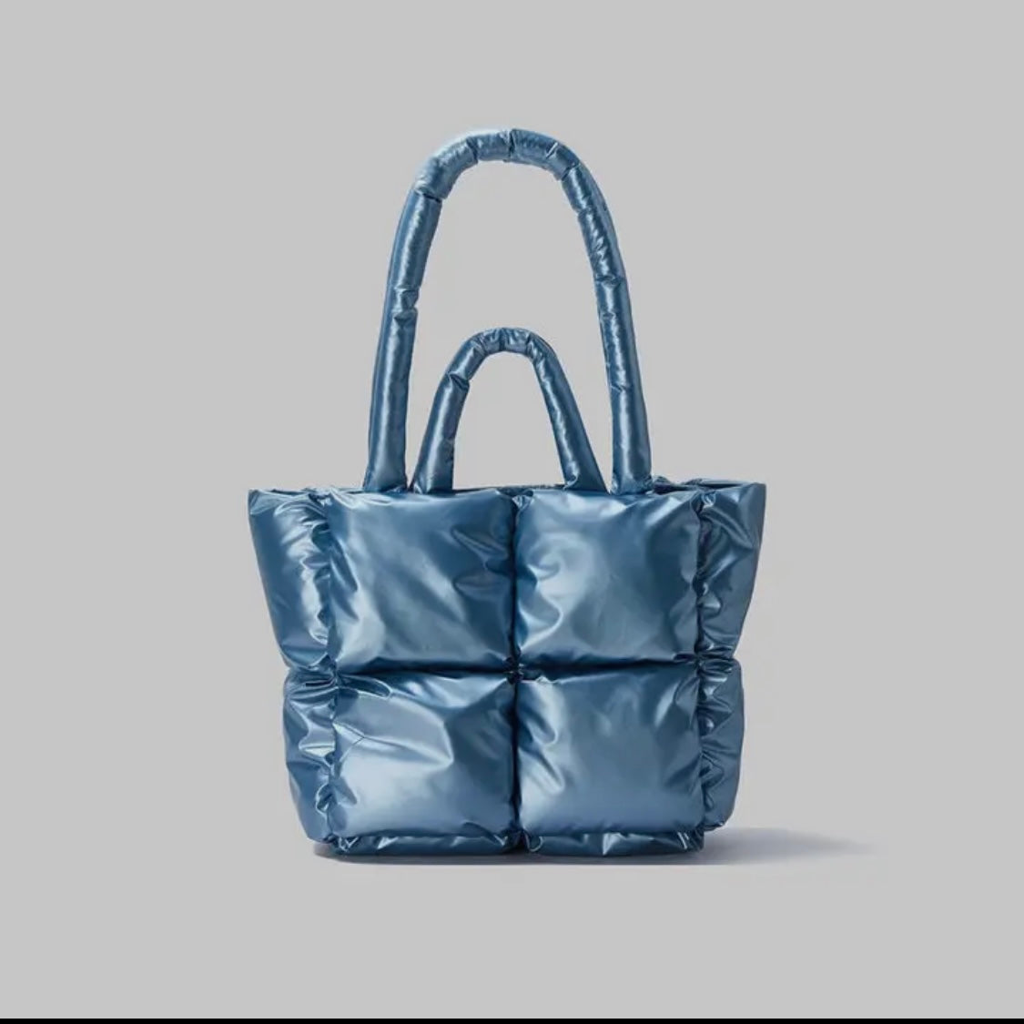 "I Said Burr" Puffer Tote